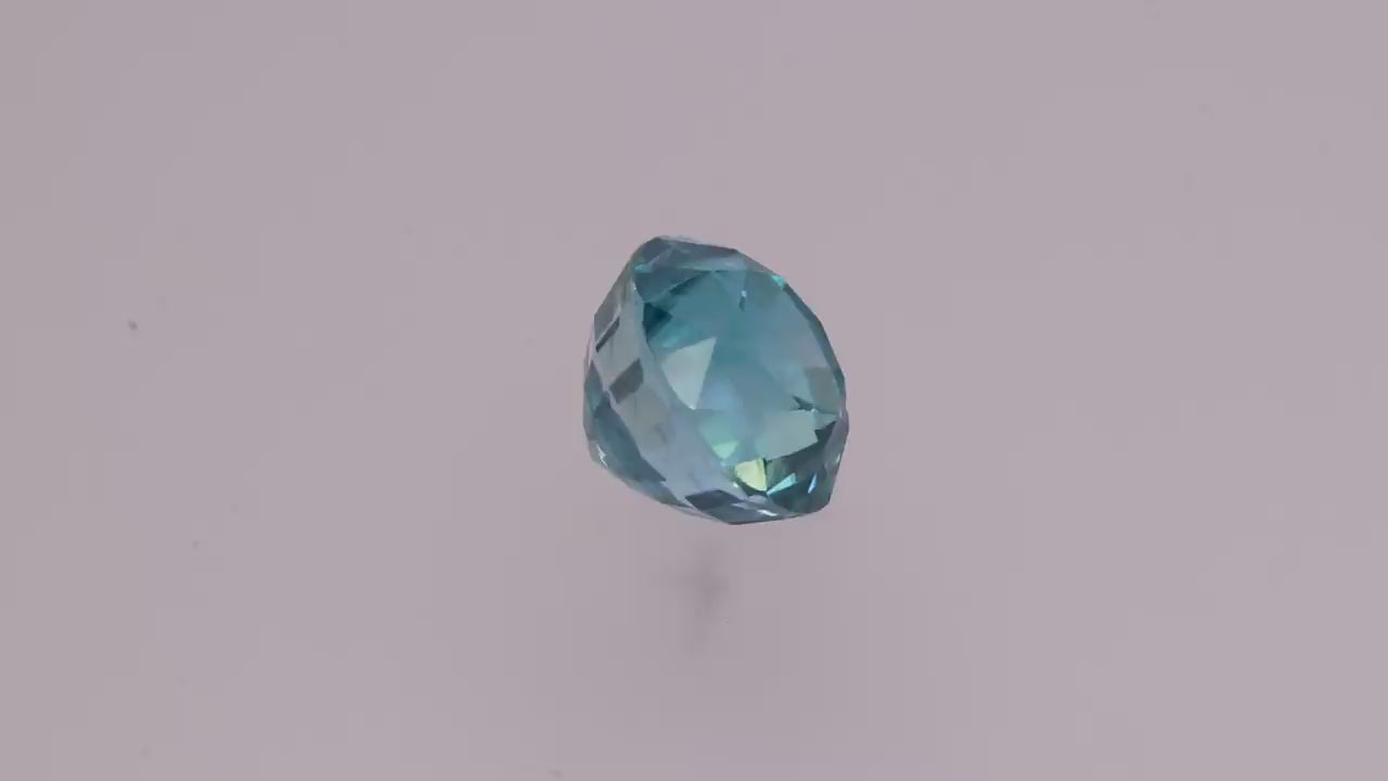 Blue Zircon 5.01 ct
